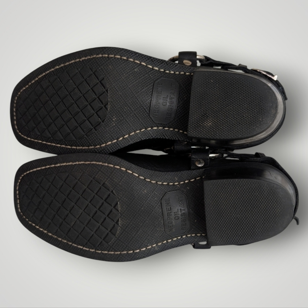 Frye Belted Harness Mules - Picture 10 of 14
